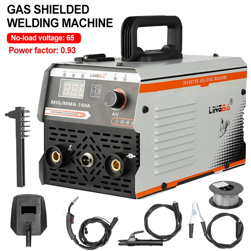 MIG MMA welding machine 2-in-1 220V inverter IGBT automatic wire feeding contact welding gas arc welding machine