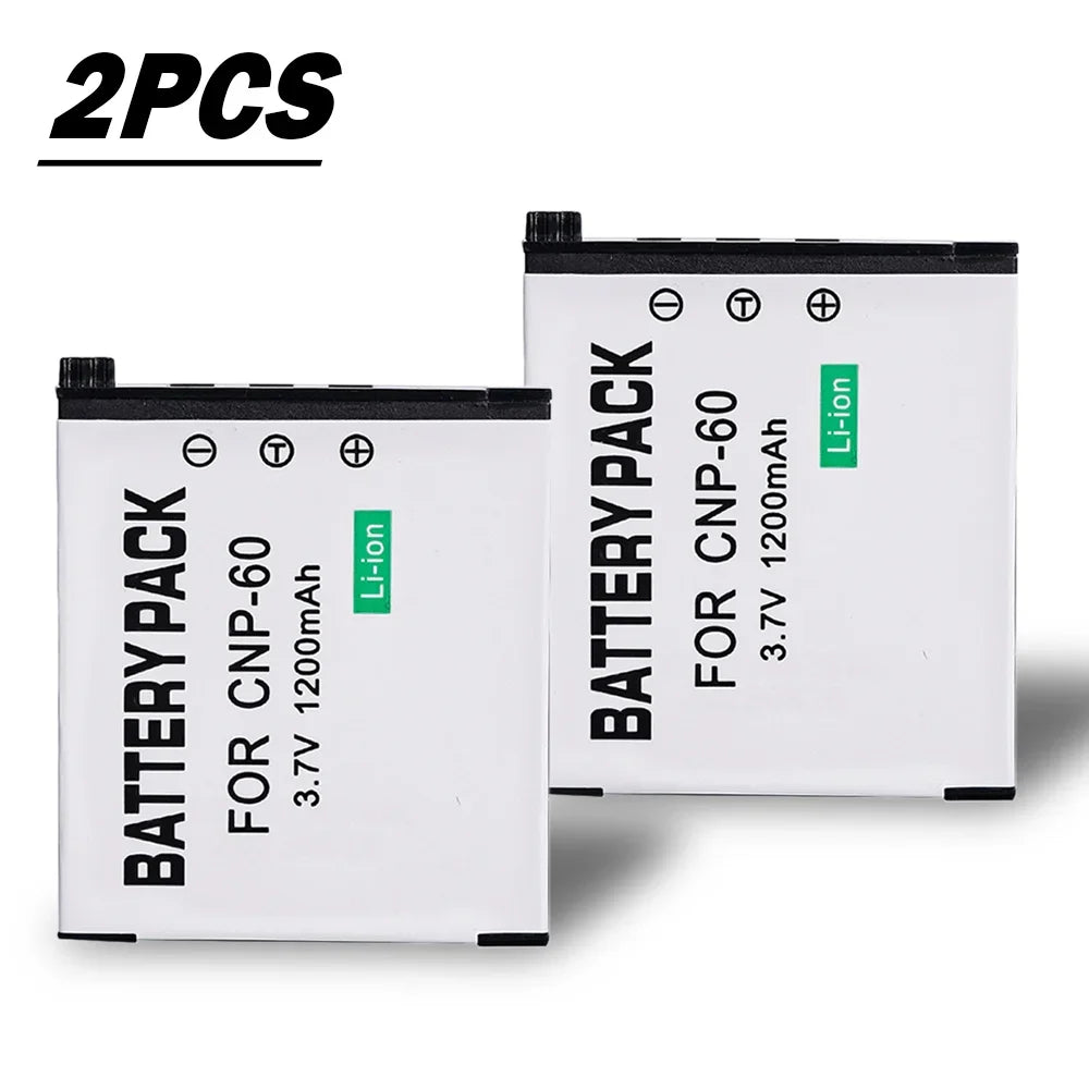 CNP-60 Camera Battery 3.7V 1200mAH CNP 60 CNP60 NP60 Rechargeable Battery for Casio EX-Z80 S10 Z9 FS10 S12 Z20 Z29 Z85 Z80 Z90