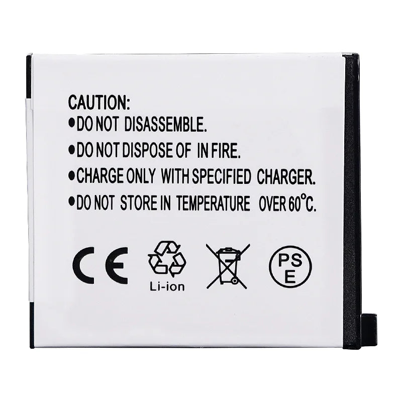 CNP-60 Camera Battery 3.7V 1200mAH CNP 60 CNP60 NP60 Rechargeable Battery for Casio EX-Z80 S10 Z9 FS10 S12 Z20 Z29 Z85 Z80 Z90