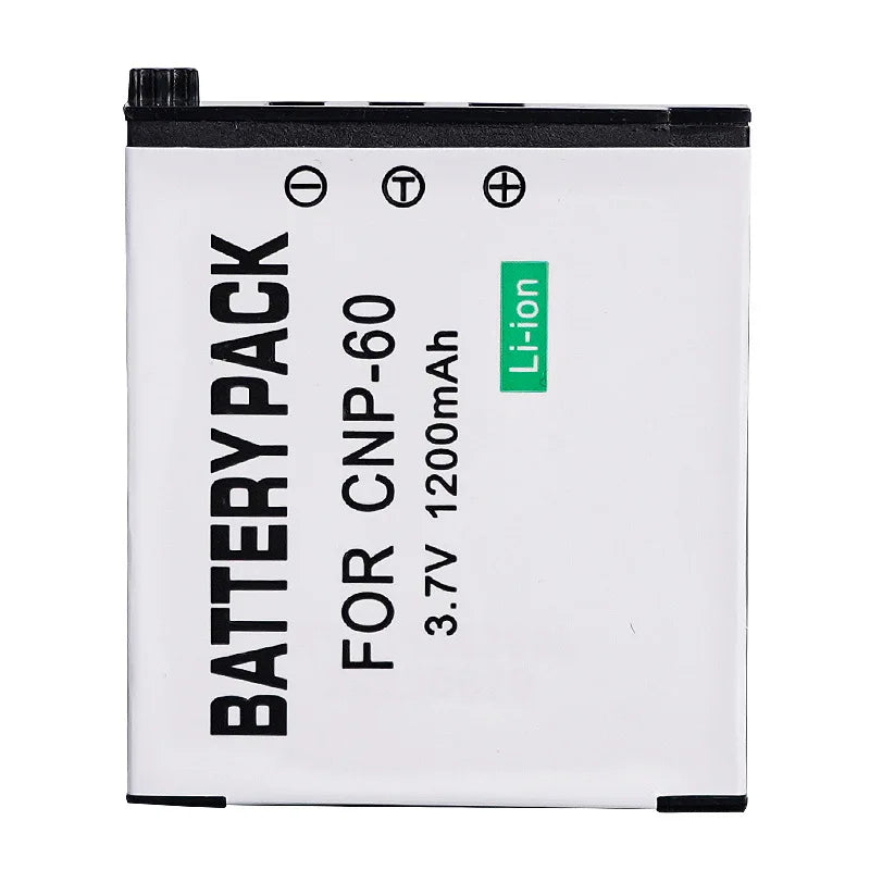 CNP-60 Camera Battery 3.7V 1200mAH CNP 60 CNP60 NP60 Rechargeable Battery for Casio EX-Z80 S10 Z9 FS10 S12 Z20 Z29 Z85 Z80 Z90