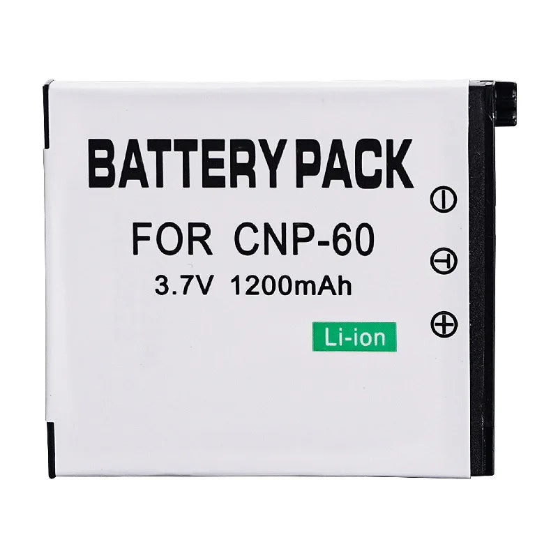 CNP-60 Camera Battery 3.7V 1200mAH CNP 60 CNP60 NP60 Rechargeable Battery for Casio EX-Z80 S10 Z9 FS10 S12 Z20 Z29 Z85 Z80 Z90